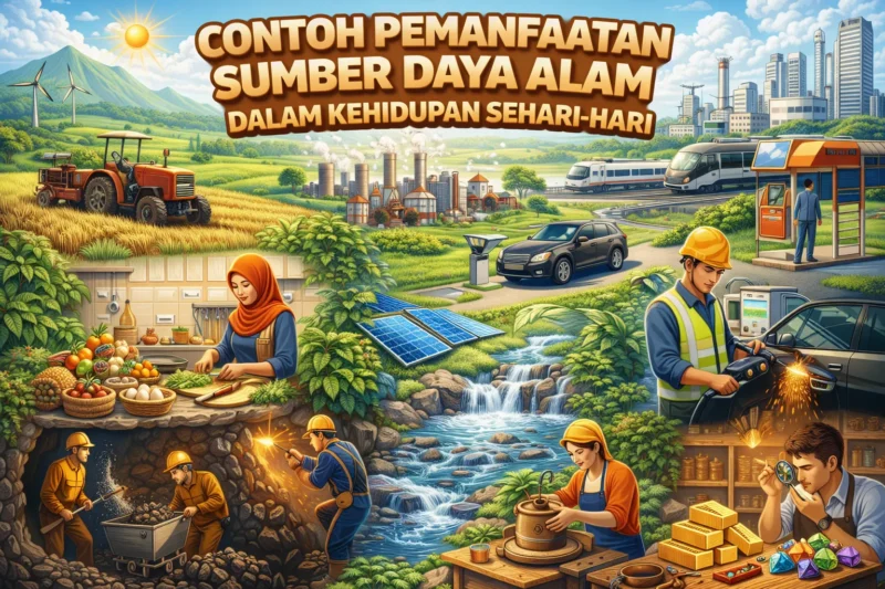 Contoh Pemanfaatan Sumber Daya Alam dalam Kehidupan Sehari-hari