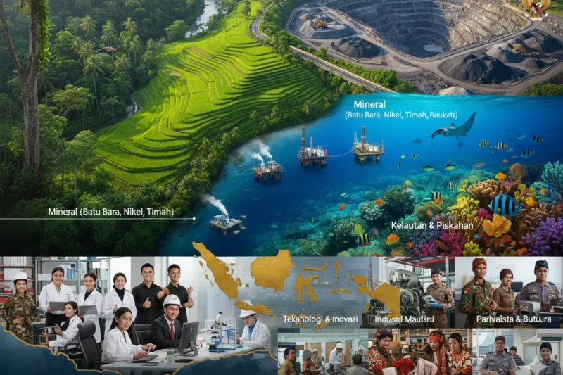 Sumber Daya Alam dan Manusia sebagai Modal Indonesia