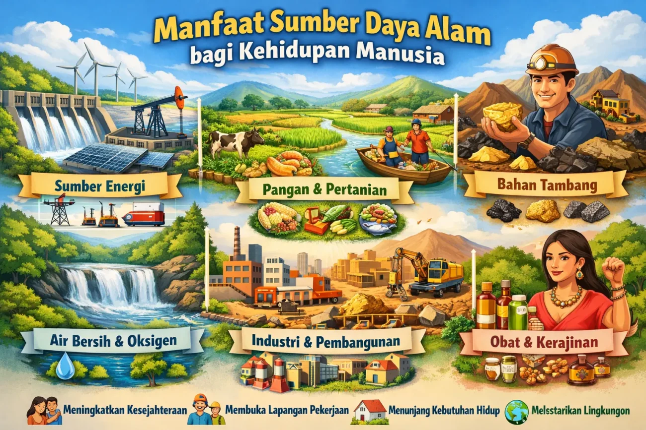 Manfaat Sumber Daya Alam bagi Kehidupan Manusia (ft.istimewa)