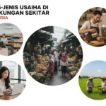 Jenis-Jenis Usaha di Lingkungan Sekitar (ft.istimewa)
