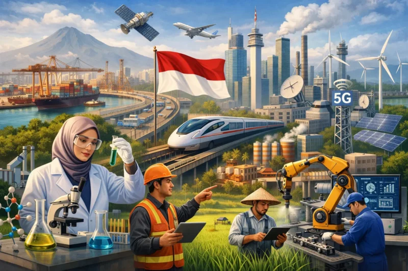 Perkembangan Teknologi dan Industri di Indonesia