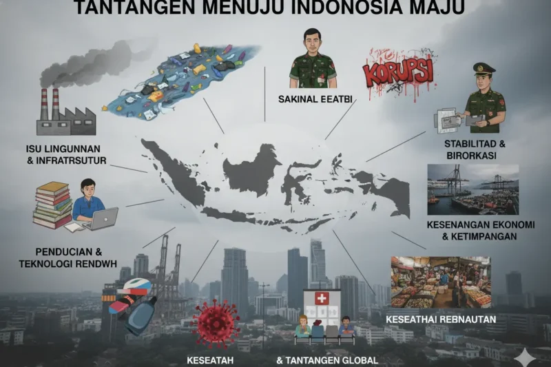 Tantangan yang Dihadapi Indonesia untuk Menjadi Negara Maju