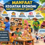 Manfaat Kegiatan Ekonomi bagi Masyarakat Sekitar (ft.istimewa)