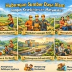 Hubungan Sumber Daya Alam dengan Kesejahteraan Masyarakat (ft.istimewa)
