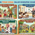Contoh Peran Sosial dalam Kehidupan Sehari-hari (ft.istimewa)