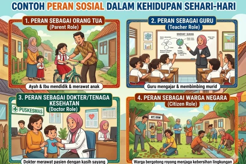 Contoh Peran Sosial dalam Kehidupan Sehari-hari