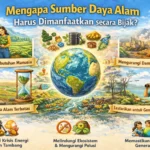 Mengapa Sumber Daya Alam Harus Dimanfaatkan secara Bijak? (ft.istimewa)