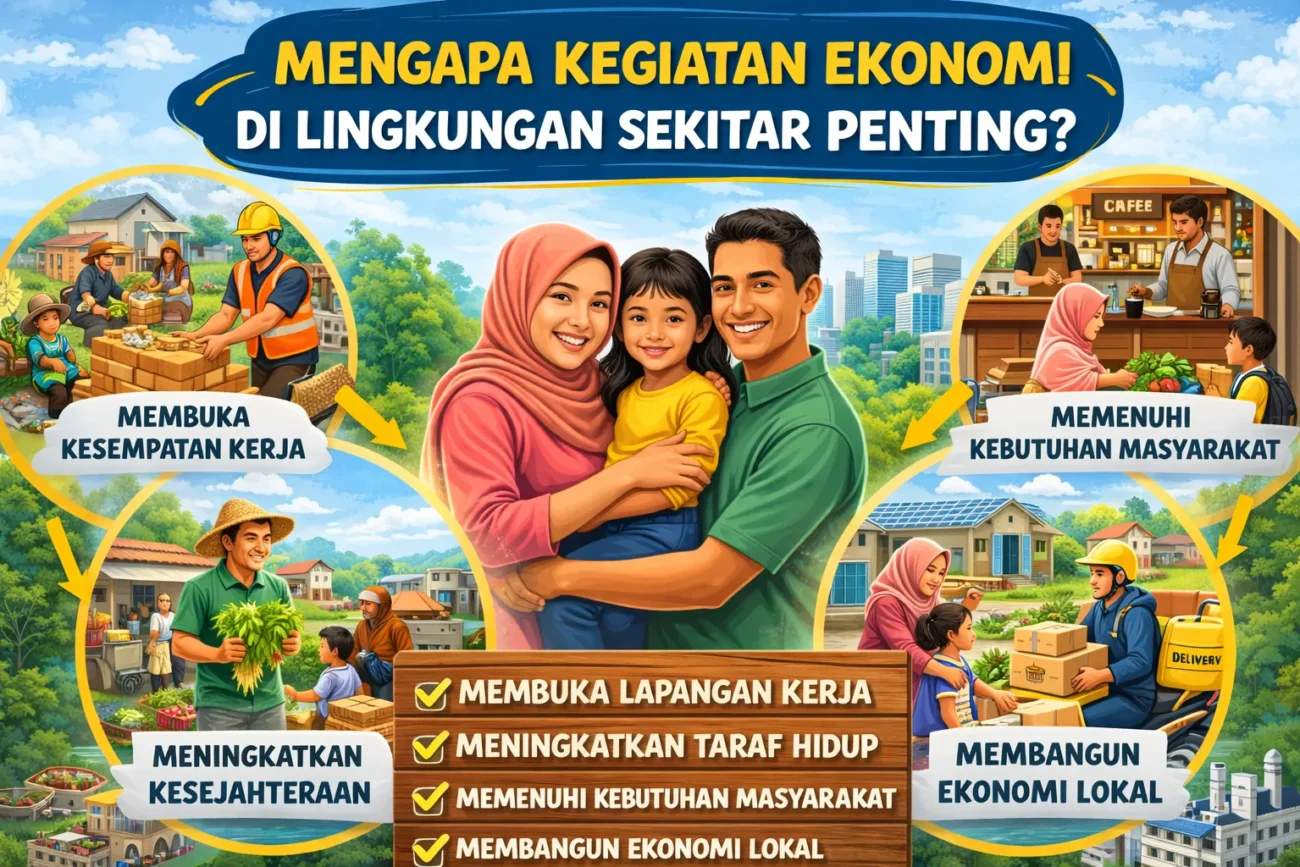 Mengapa Kegiatan Ekonomi di Lingkungan Sekitar Penting? (ft.istimewa)