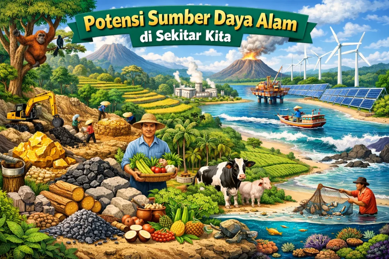 Potensi Sumber Daya Alam di Sekitar Kita (ft.istimewa)