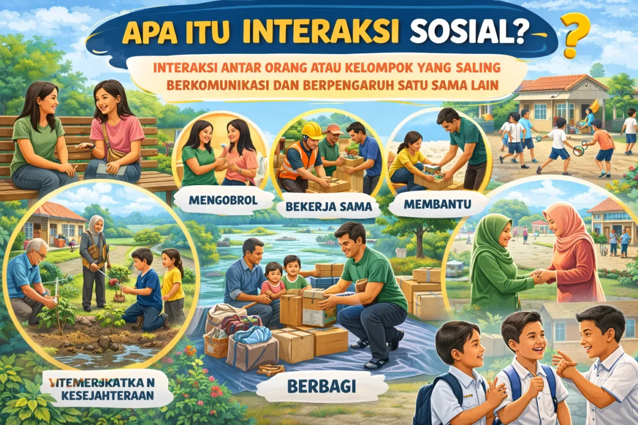 Apa Itu Interaksi Sosial? Penjelasan Sederhana (ft.istimewa)