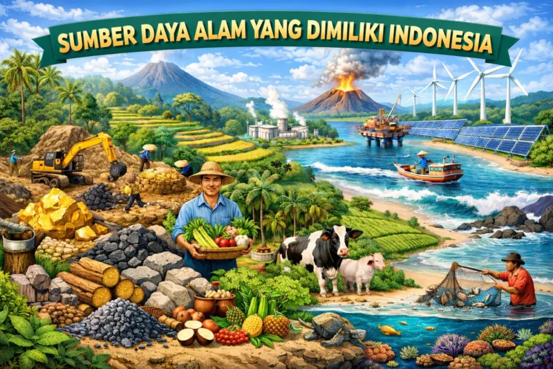 Beragam Potensi Sumber Daya Alam yang Dimiliki Indonesia