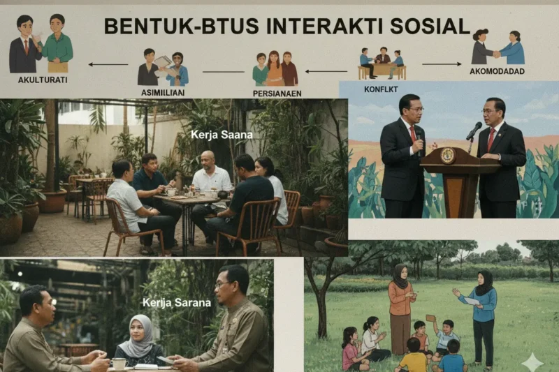Bentuk-Bentuk Interaksi Sosial di Masyarakat