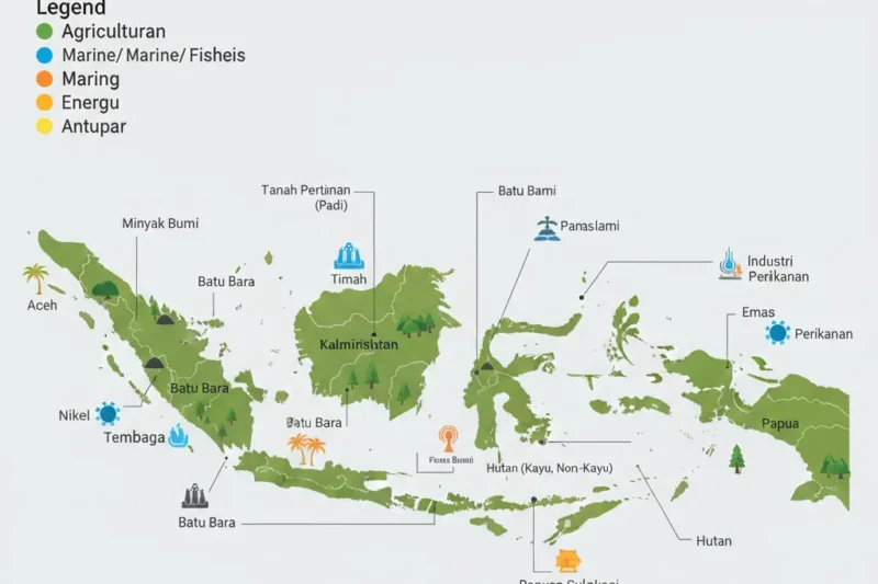 Persebaran Sumber Daya Alam di Berbagai Daerah Indonesia