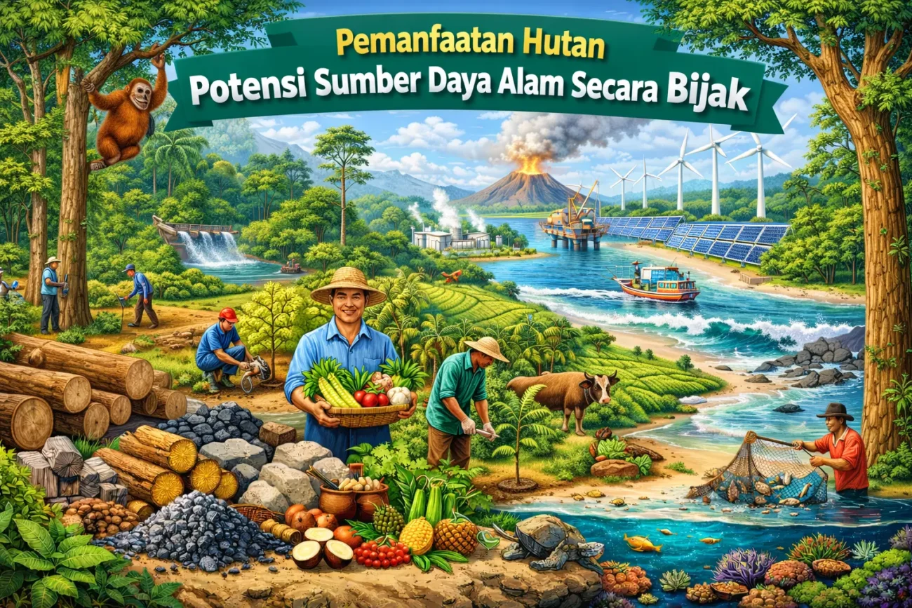 Pemanfaatan Potensi Sumber Daya Alam Secara Bijak (ft.istimewa)