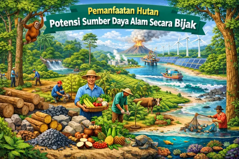 Pemanfaatan Potensi Sumber Daya Alam Secara Bijak