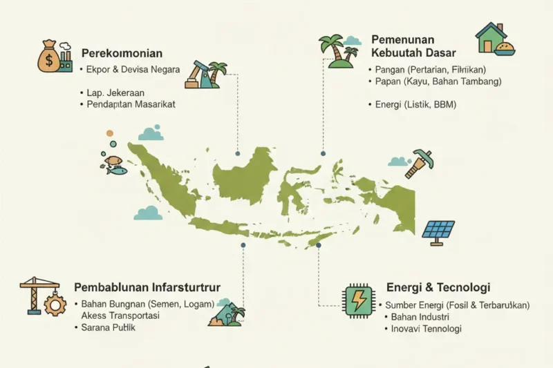 Peran Sumber Daya Alam Indonesia bagi Kehidupan Masyarakat