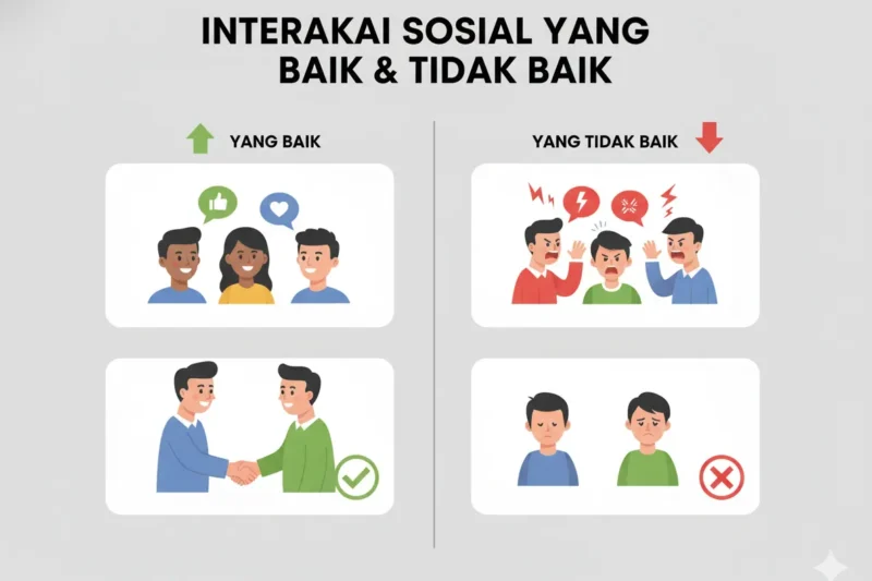 Interaksi Sosial yang Baik dan yang Tidak Baik
