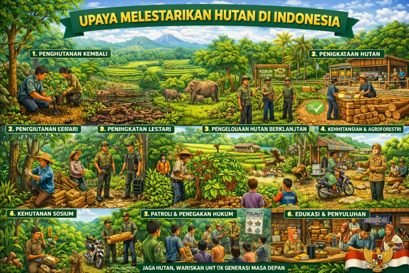 Upaya Menjaga Potensi Sumber Daya Alam agar Tetap Lestari (ft.istimewa)