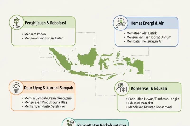Cara Menjaga dan Melestarikan Sumber Daya Alam Indonesia