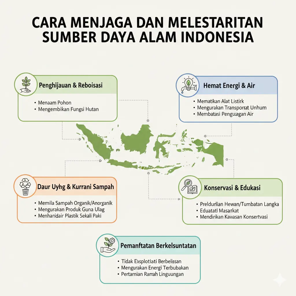 Cara Menjaga dan Melestarikan Sumber Daya Alam Indonesia (ft.istimewa)