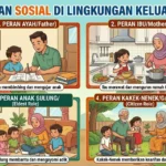 Peran Sosial di Lingkungan Keluarga, Sekolah, dan Masyarakat (ft.istimewa)