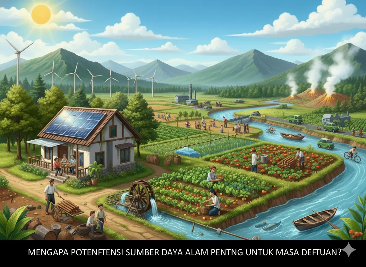 Mengapa Potensi Sumber Daya Alam Penting untuk Masa Depan? (ft.istimewa)