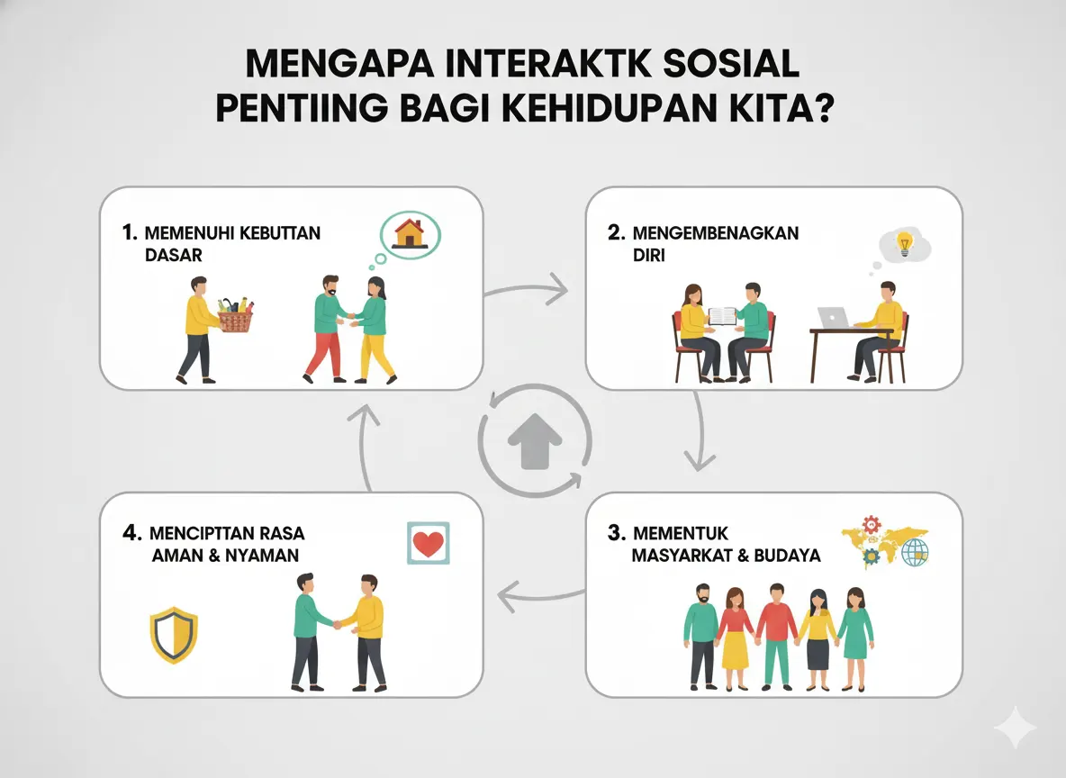 Mengapa Interaksi Sosial Penting bagi Kehidupan Kita? (ft.istimewa)