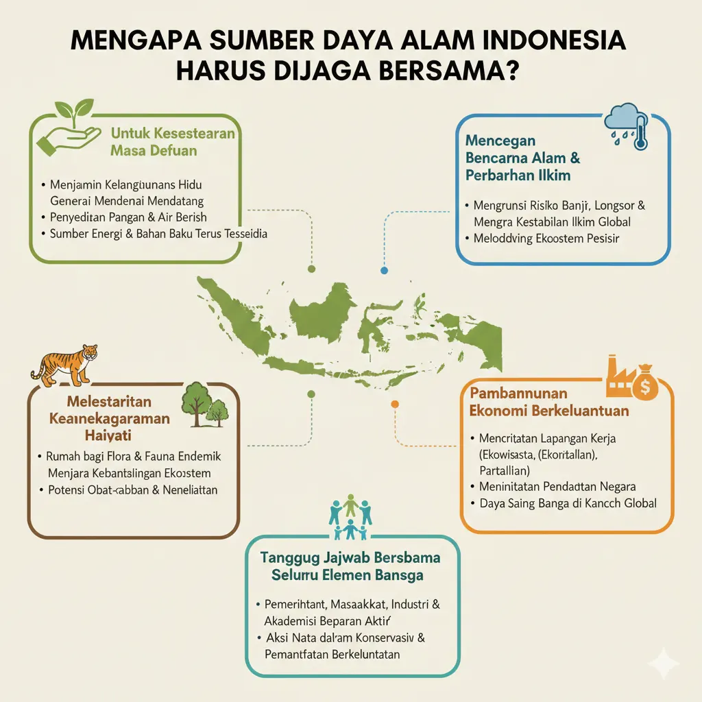 Mengapa Sumber Daya Alam Indonesia Harus Dijaga Bersama? (ft.istimewa)
