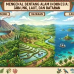 Mengenal Bentang Alam Indonesia: Gunung, Laut, dan Dataran (ft.istimewa)