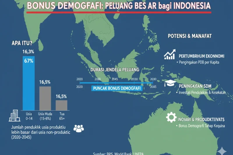 Bonus Demografi: Peluang Besar bagi Indonesia