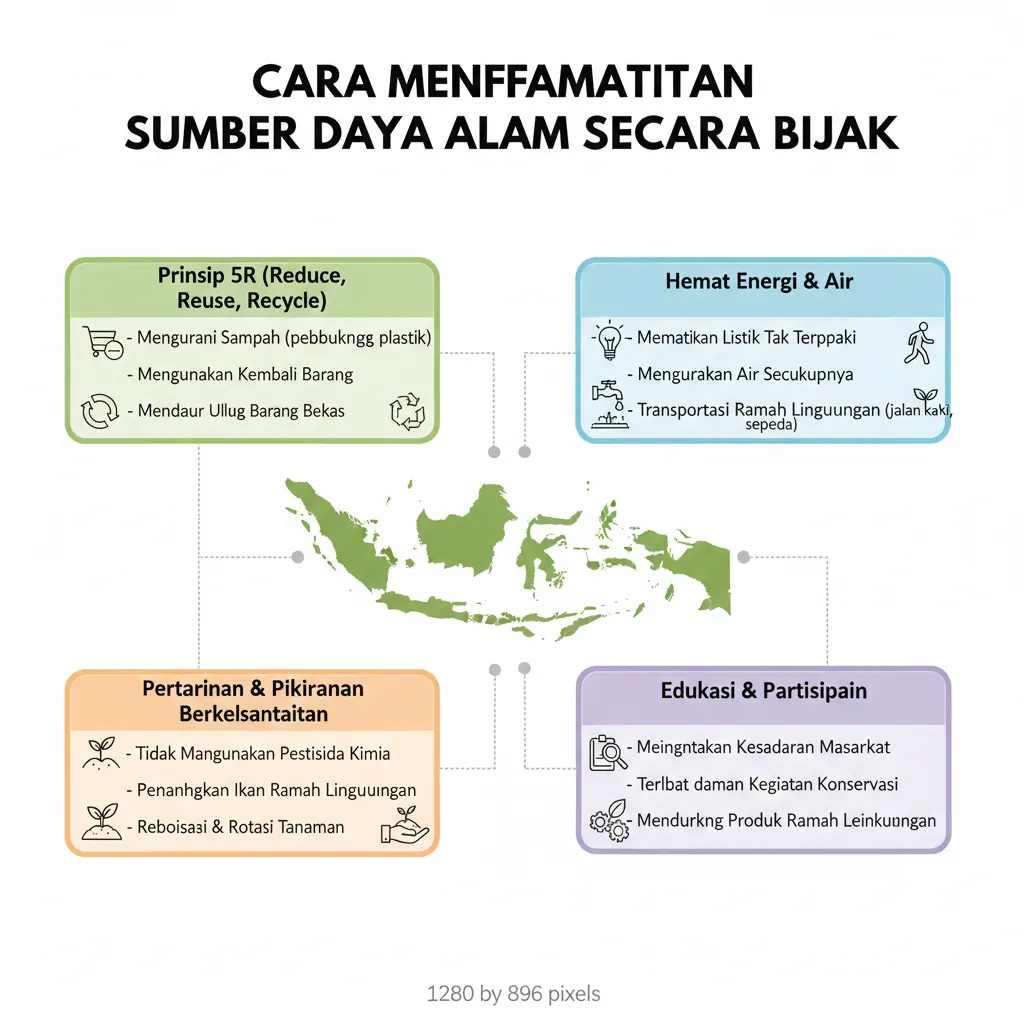 Cara Memanfaatkan Sumber Daya Alam Secara Bijak (ft.istimewa)