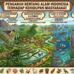 Pengaruh Bentang Alam Indonesia terhadap Kehidupan Masyarakat (ft.istimewa)