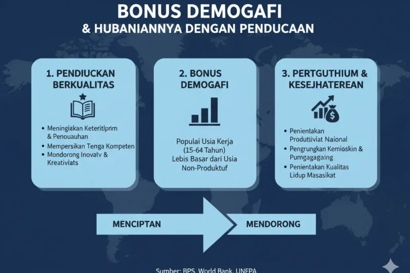 Bonus Demografi dan Hubungannya dengan Pendidikan