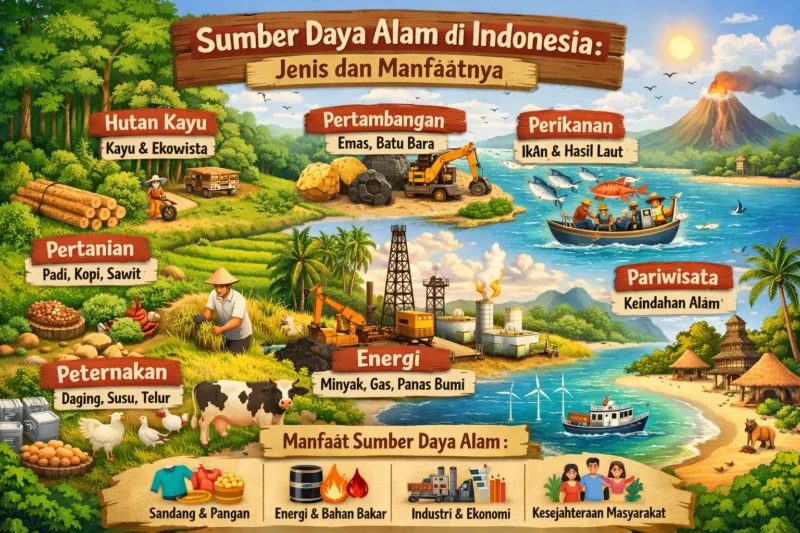 Sumber Daya Alam di Indonesia: Jenis dan Manfaatnya
