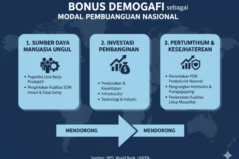 Bonus Demografi sebagai Modal Pembangunan Nasional