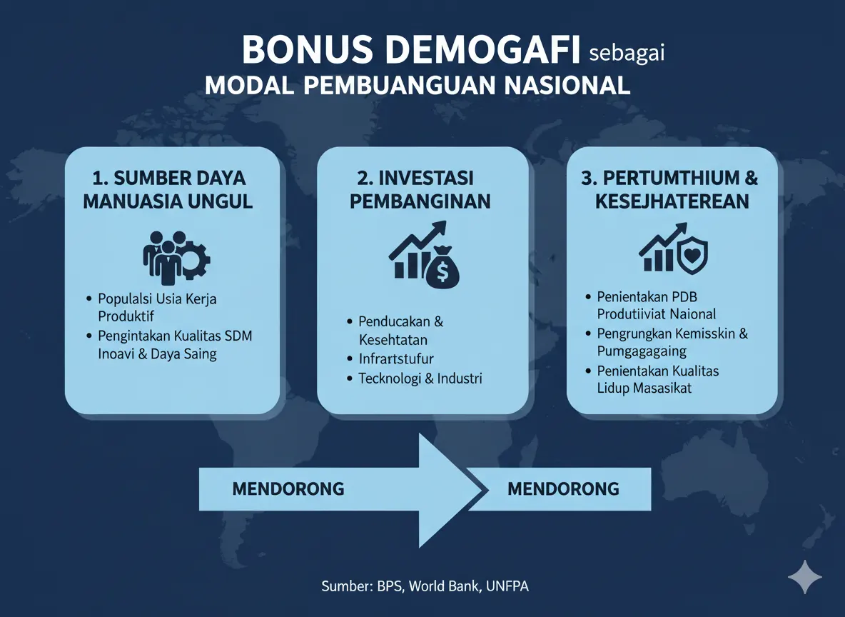 Bonus Demografi sebagai Modal Pembangunan Nasional (ft.istimewa)
