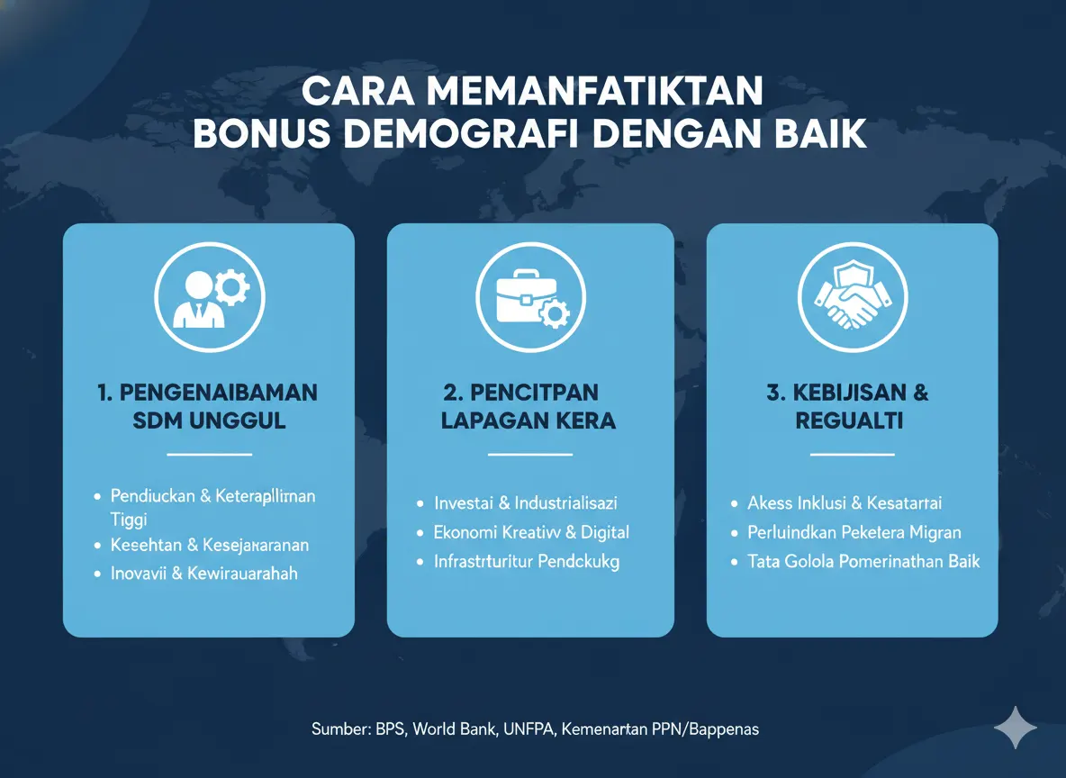 Cara Memanfaatkan Bonus Demografi dengan Baik (ft.istimewa)