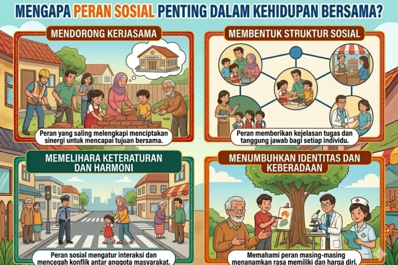 Mengapa Peran Sosial Penting dalam Kehidupan Bersama?