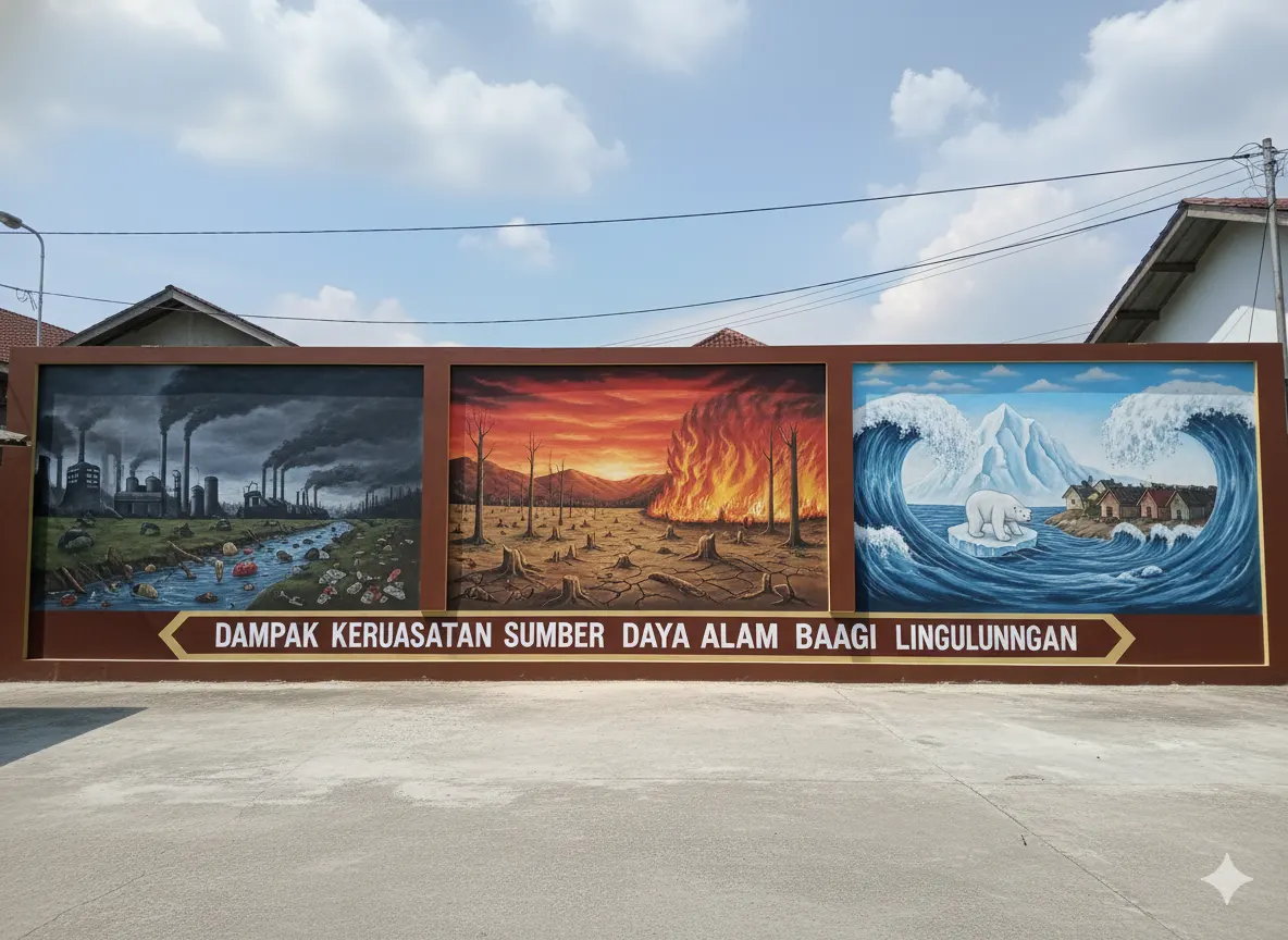 Dampak Kerusakan Sumber Daya Alam bagi Lingkungan (ft.istimewa)