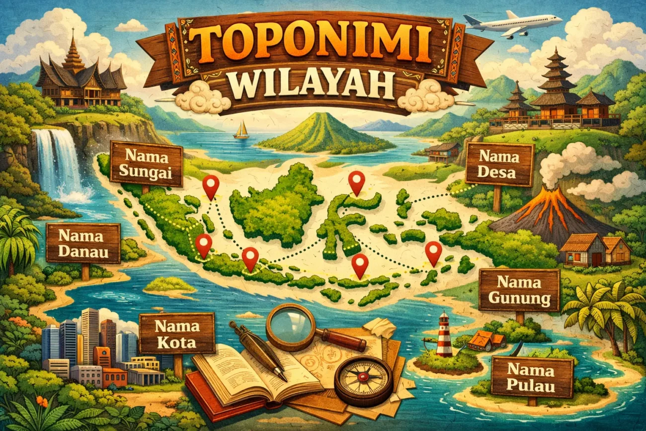 Apa Itu Toponimi Wilayah? Asal Usul Nama Tempat (ft.istimewa)