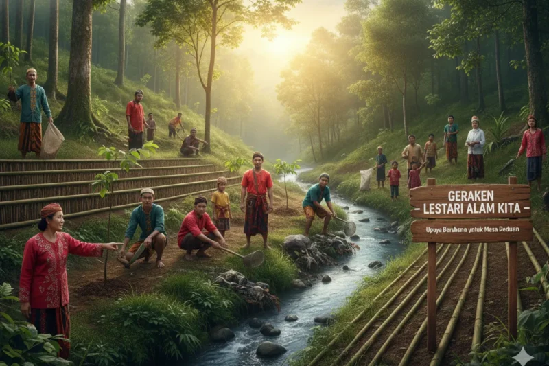 Upaya Pelestarian Sumber Daya Alam oleh Masyarakat