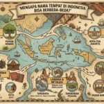 Mengapa Nama Tempat di Indonesia Bisa Berbeda-beda? (ft.istimewa)