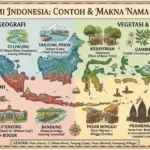 Contoh Toponimi Wilayah dan Artinya (ft.istimewa)