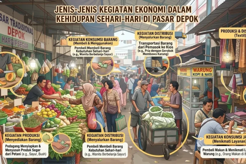 Jenis-Jenis Kegiatan Ekonomi dalam Kehidupan Sehari-hari