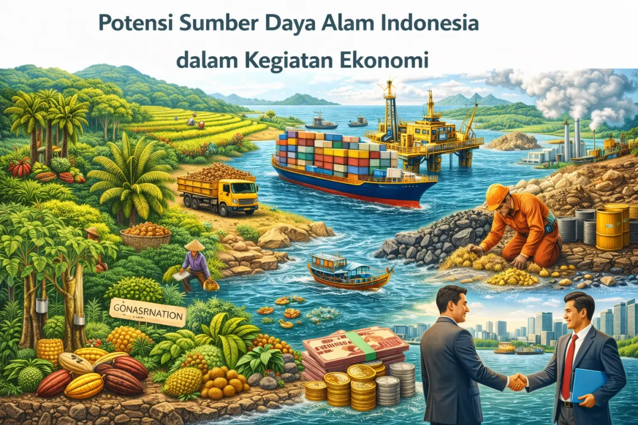 Potensi Sumber Daya Alam Indonesia dalam Kegiatan Ekonomi (ft.istimewa)