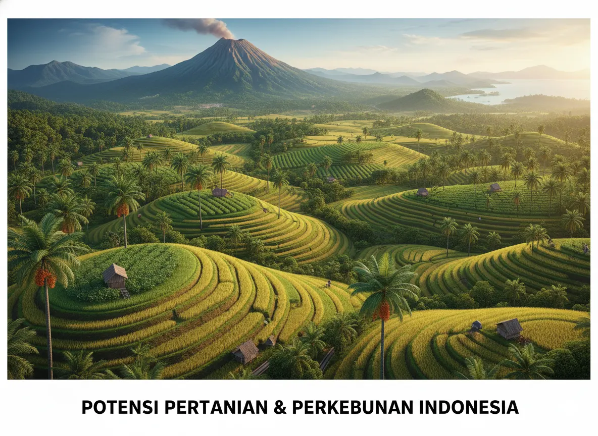 Potensi Alam Indonesia di Bidang Pertanian dan Perkebunan (ft.istimewa)