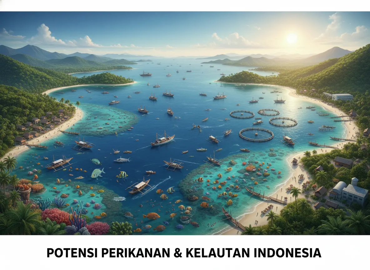 Sumber Daya Alam Indonesia di Bidang Perikanan dan Kelautan (ft.istimewa)
