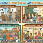 Perbedaan Status Sosial dan Peran Sosial (ft.istimewa)