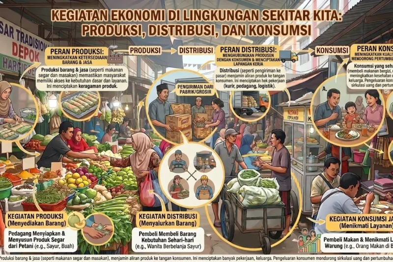 Kegiatan Ekonomi di Lingkungan Sekitar Kita