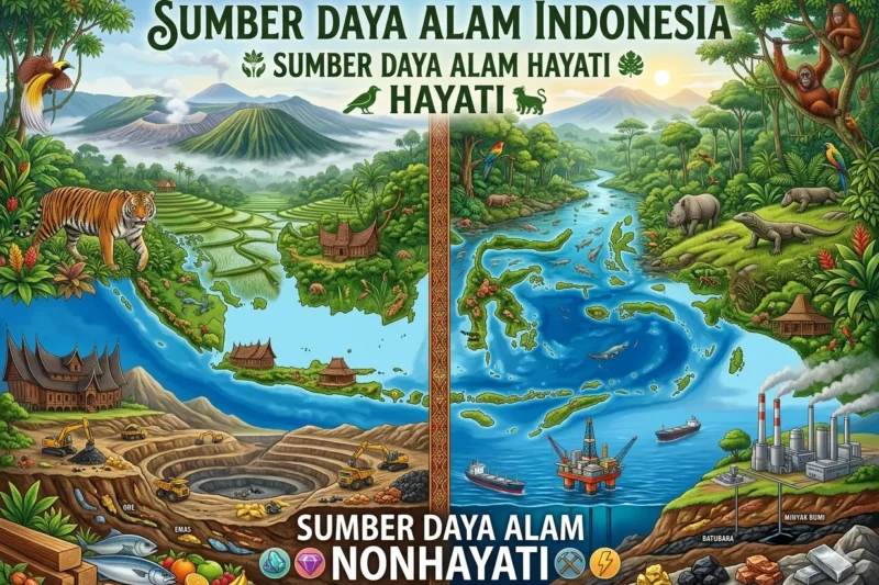 Sumber Daya Alam Hayati dan Nonhayati di Indonesia